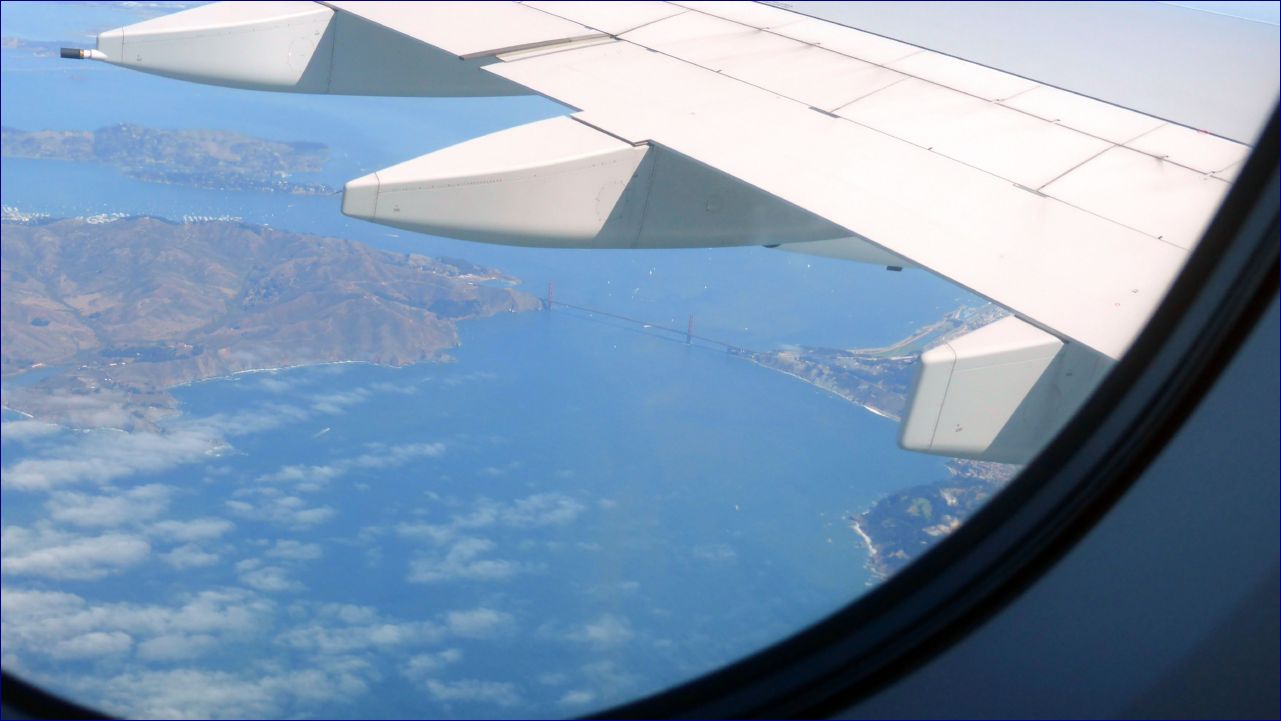 California-2014-011 - Flug nach San Francisco