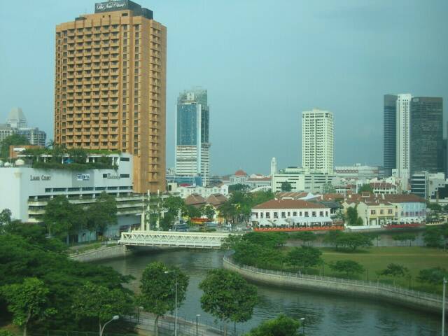 Blick aus dem Hotelfenster