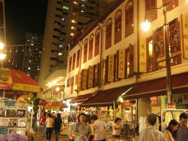 Chinatown by night