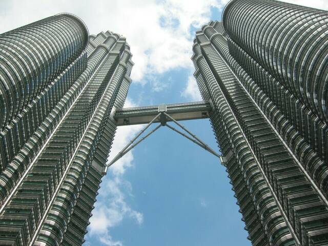 An den Petronas Towers
