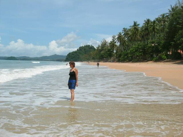 Am Strand von Ao Nang