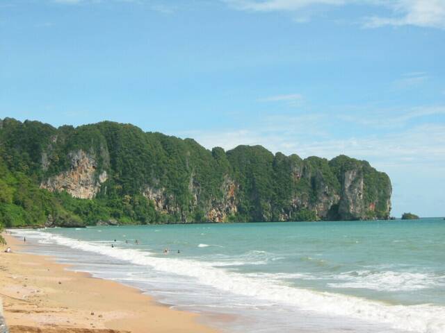 Am Strand von Ao Nang