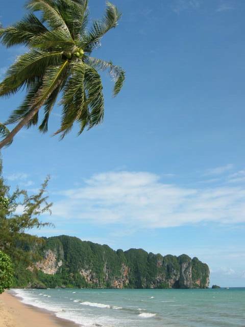 Am Strand von Ao Nang