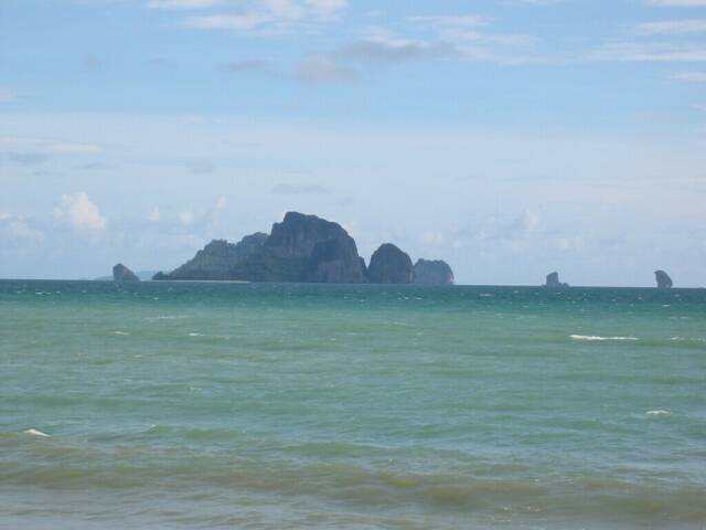 Am Strand von Ao Nang