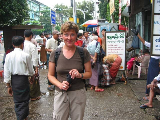 Ankunft in Yangon (Rangun)