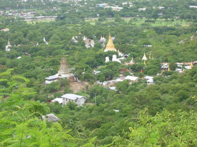 Blick auf Mandalay