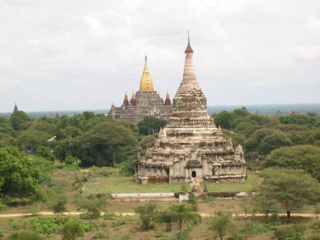 Blick auf die Ananda Paya