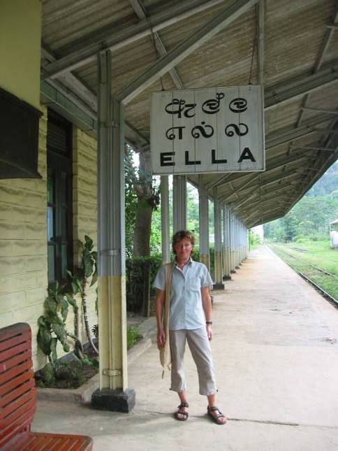 Der Bahnhof in Ella