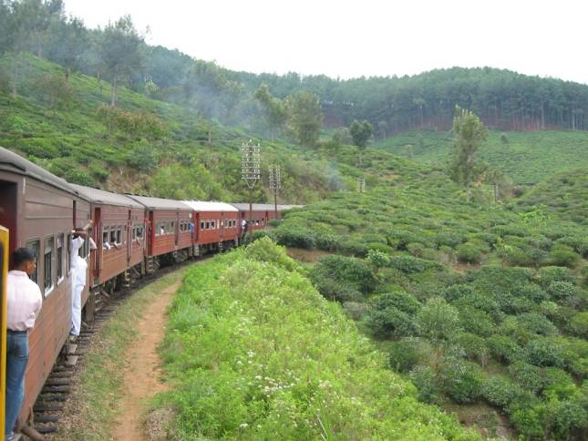 Zugfahrt nach Kandy