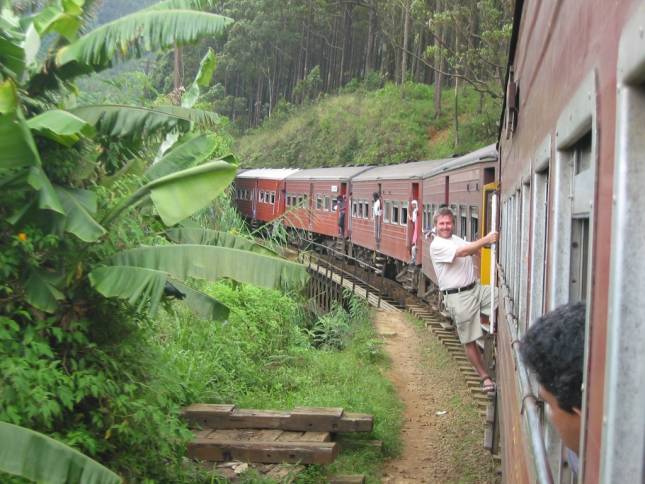 Zugfahrt nach Kandy