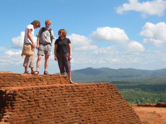 <i>Oben auf dem Felsen</i>