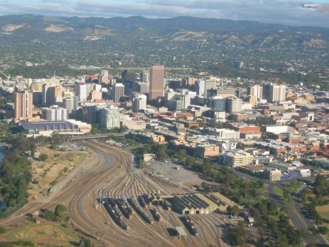 <i>Landeanflug Adelaide</i>