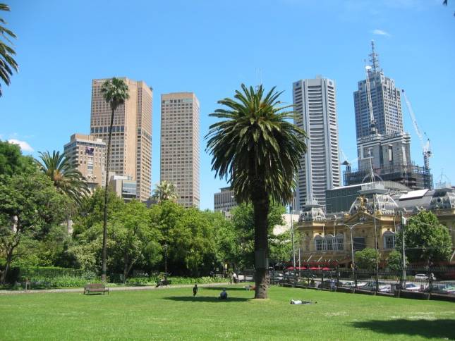 <i>Skyline von Melbourne</i>