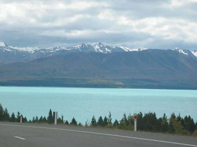 <i>Lake Pukaki bei Mount Cook</i>