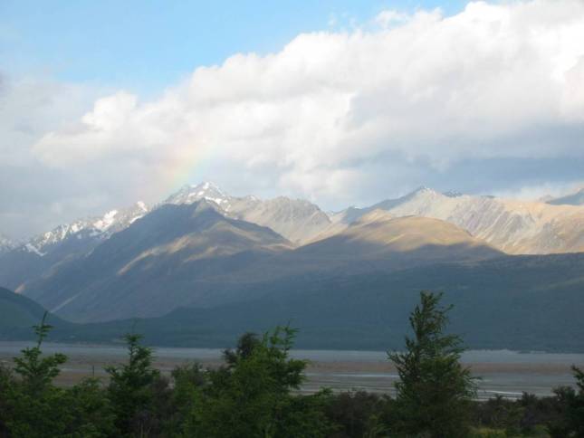 <i>Gebirge bei Mount Cook</i>