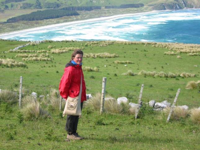 <i>Andrea auf der Otago-Halbinsel</i>