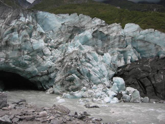 <i>Fox-Gletscher an der Westkste</i>