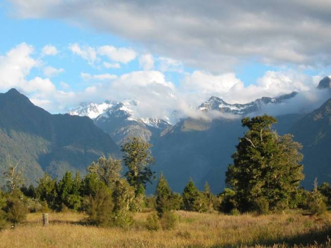 <i>Mount Cook kurz vor Sonnenunterang</i>