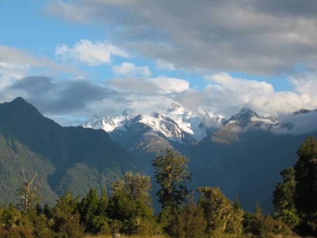 <i>Mount Cook kurz vor Sonnenunterang</i>