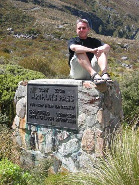 <i>Bernd am Haast Pass</i>