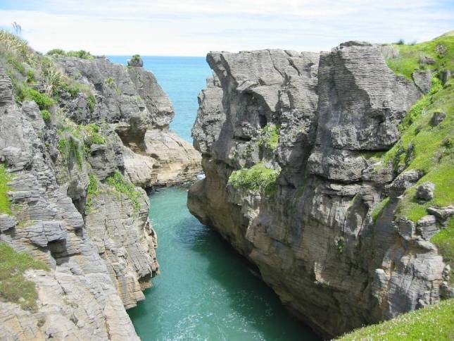 <i>Bei den Pancake Rocks</i>