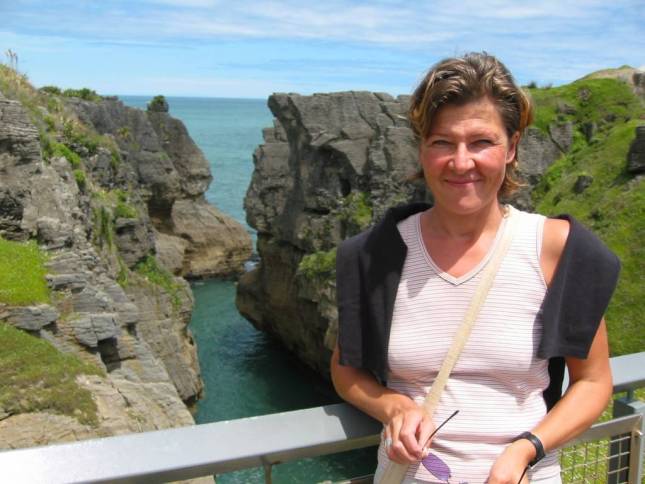 <i>Bei den Pancake Rocks</i>