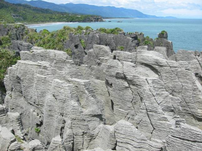 <i>Bei den Pancake Rocks</i>