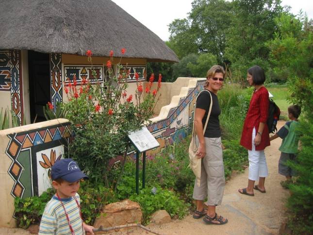 <i>Im botanischen Garten von Pretoria</i>