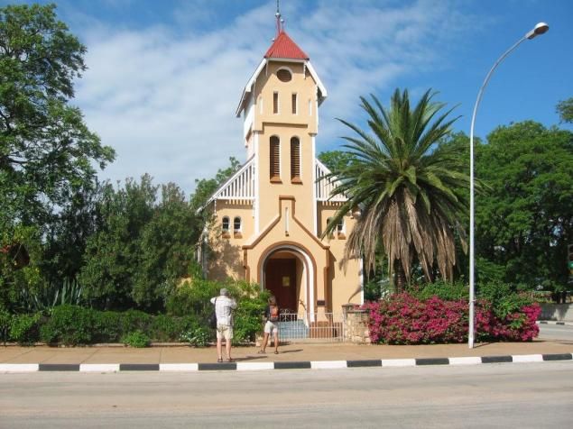 <b>St. Barbarakirche in Tsumeb</b>