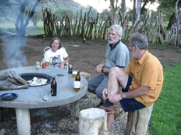 <b>Beim Grillen mit Maria und Michael</b>