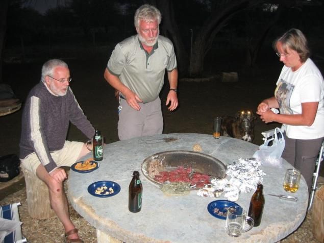 <b>Beim Grillen mit Maria und Michael</b>